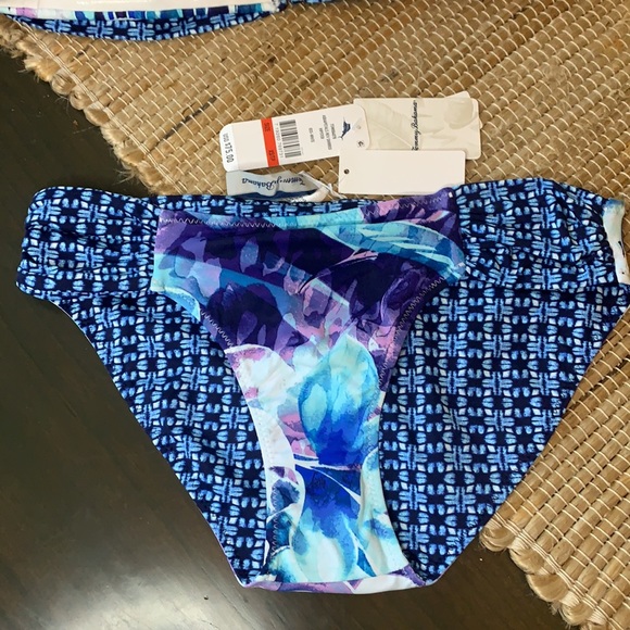 Tommy Bahama Aquapetals Bikini Bottom XS/Top XLNWT - Picture 11 of 14